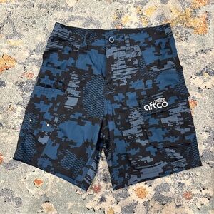 AFTCO Digital Camo Fishing Shorts